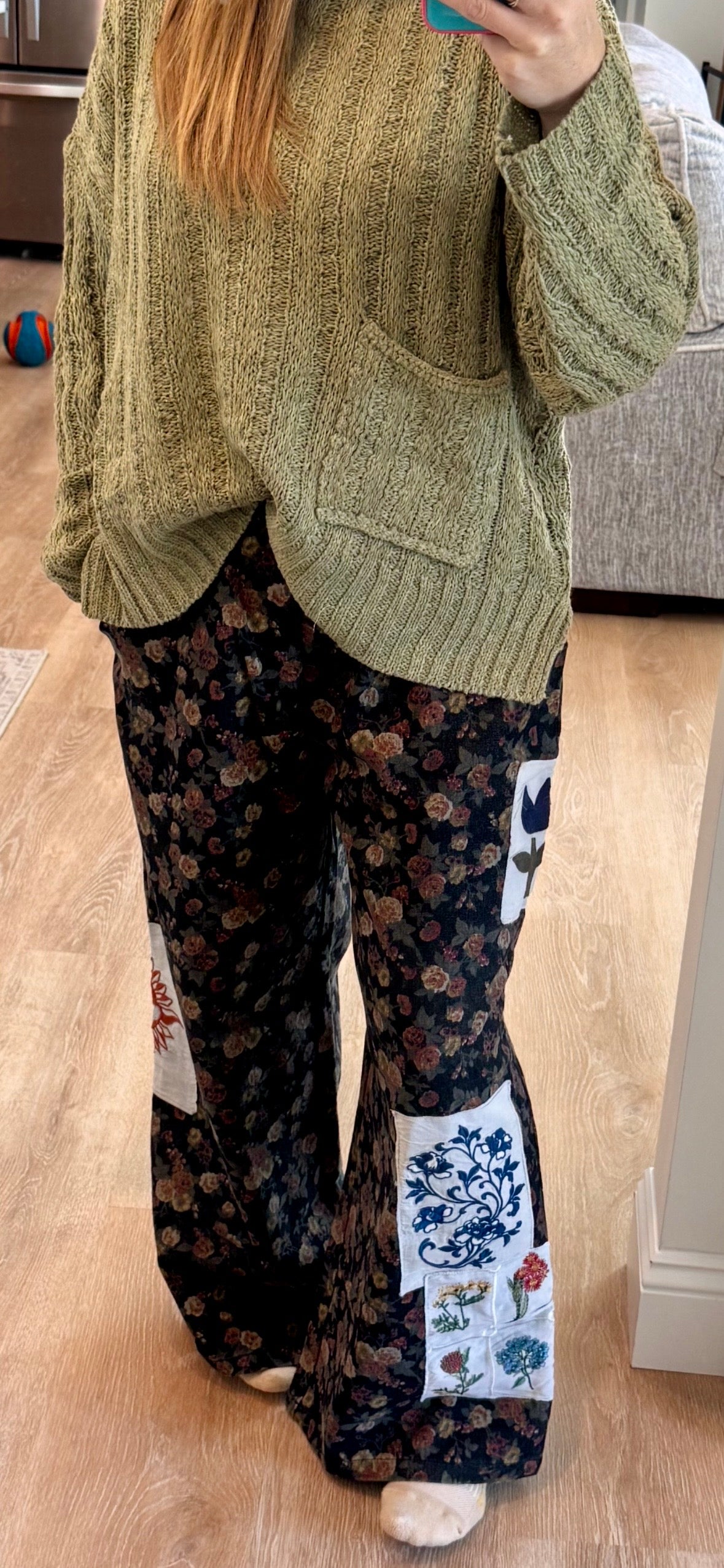 Floral Print Patchwork
