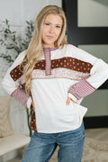 Brick by Brick Color Block Top