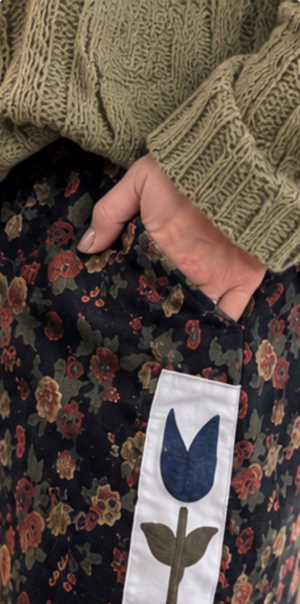 Floral Print Patchwork