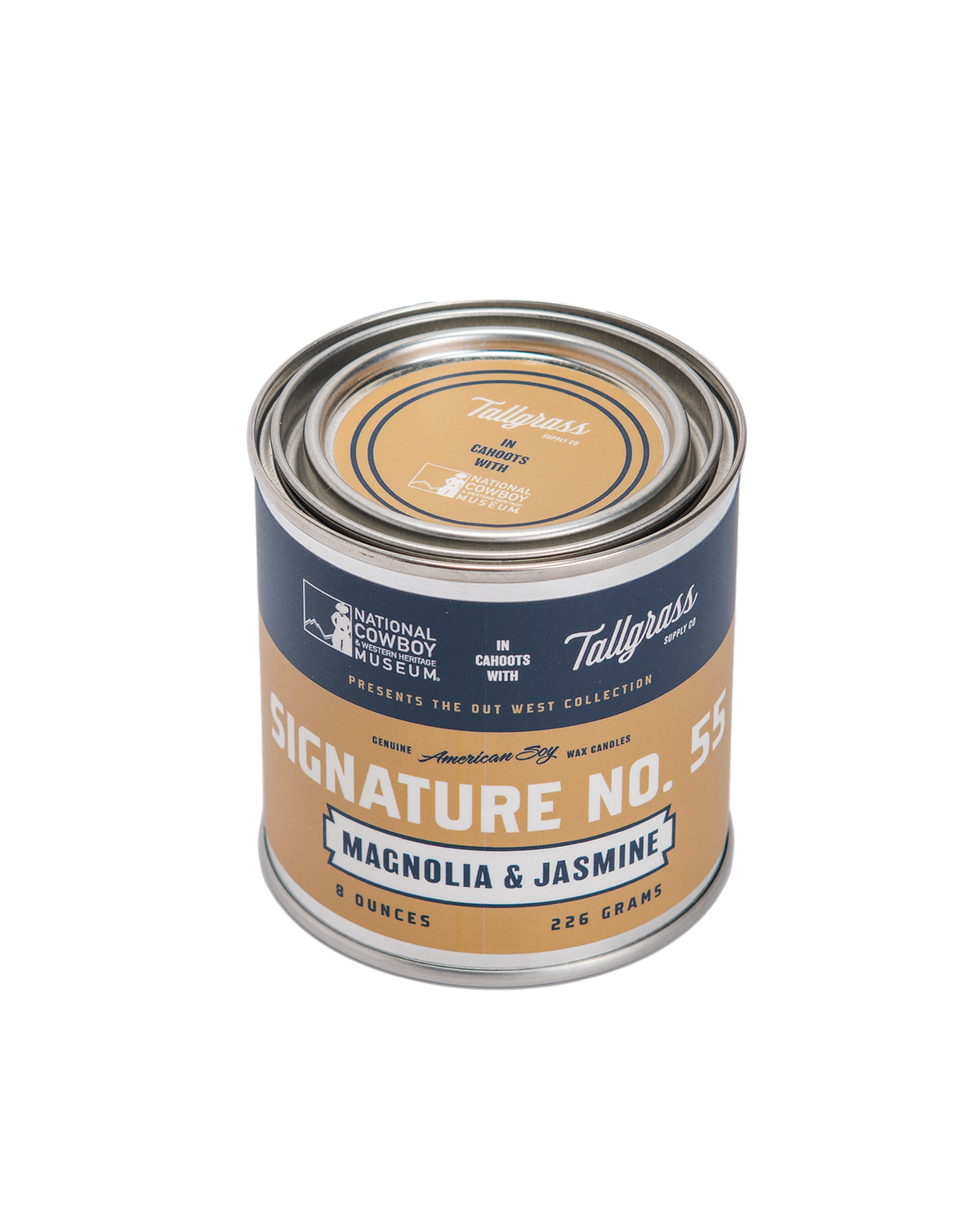 Signature No. 55: Magnolia + Jasmine Soy Wax Candle