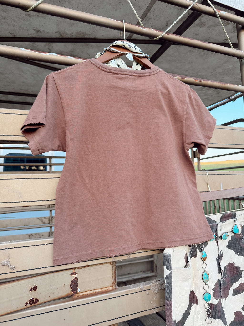 The Bodacious T-Shirt in Brown