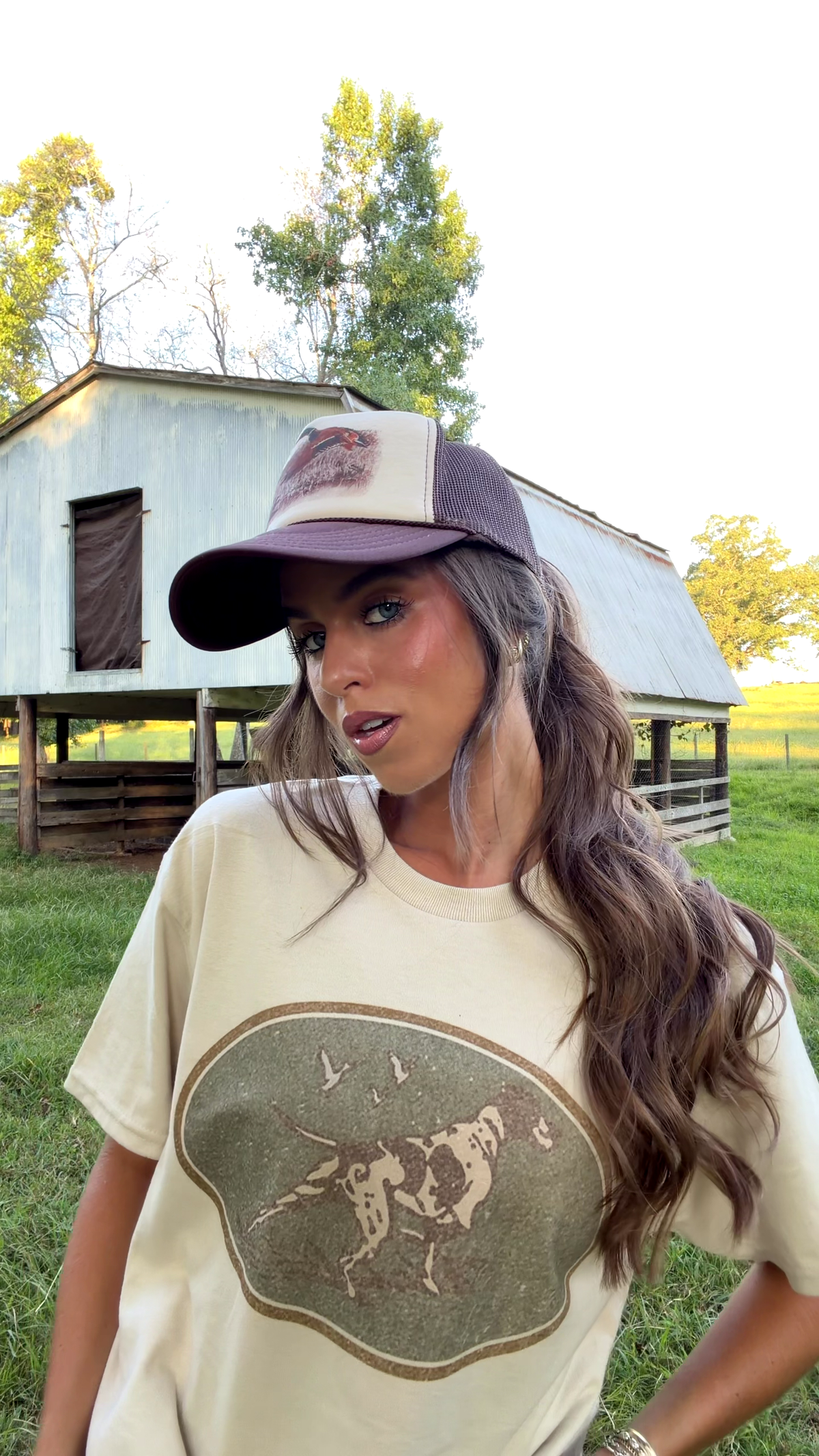 Vintage Duck Trucker Hat