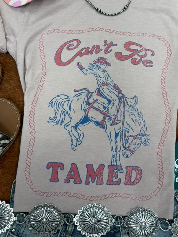 Can't Be Tamed Western Graphic Tee