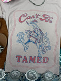 Can't Be Tamed Western Graphic Tee